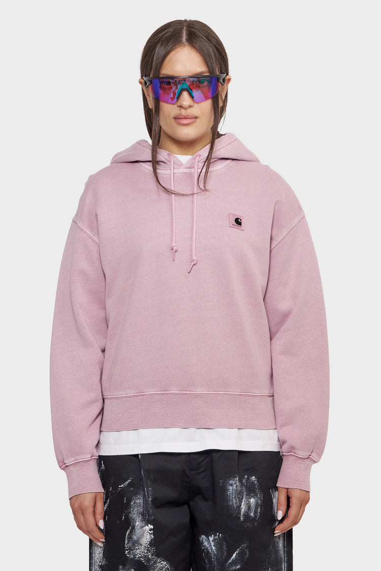 Bluza W' HOODED NELSON SWEAT różowa