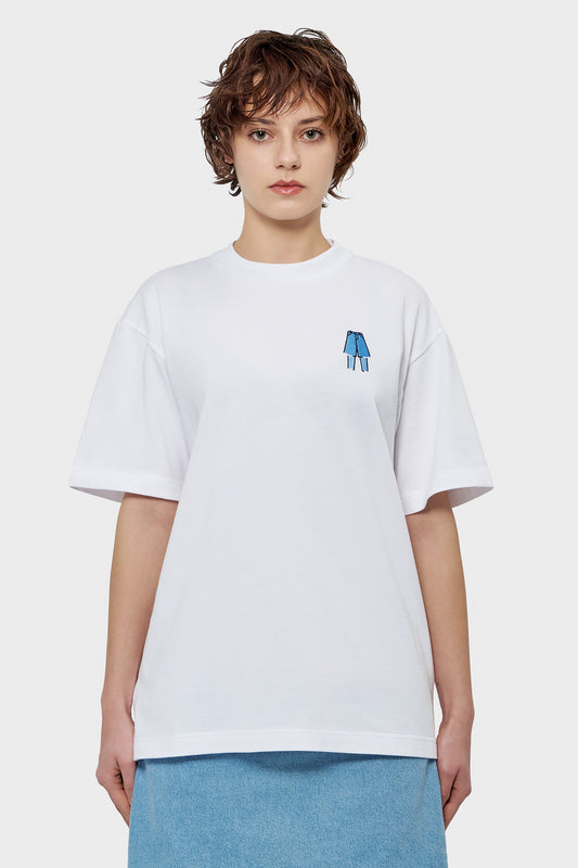 DEMI LOGO T-shirt white
