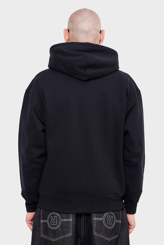meskie#@Bluza 33CL ZIP czarna