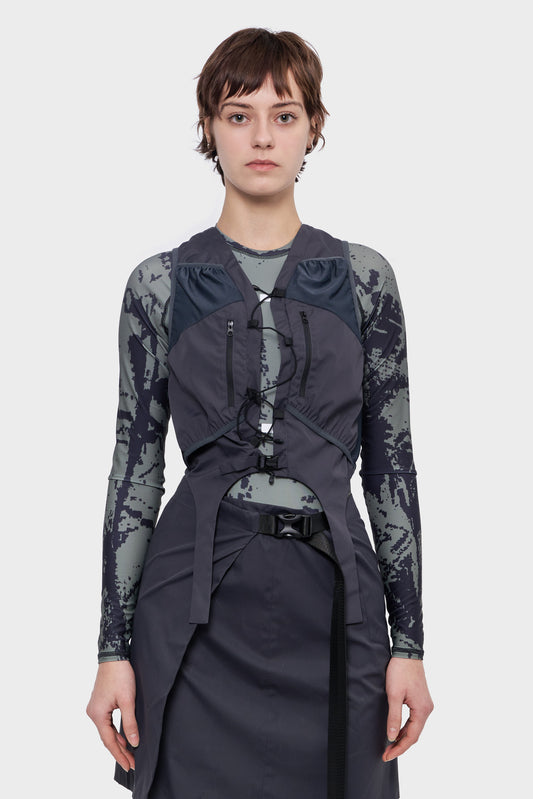 VEST CARRIER vest dark gray