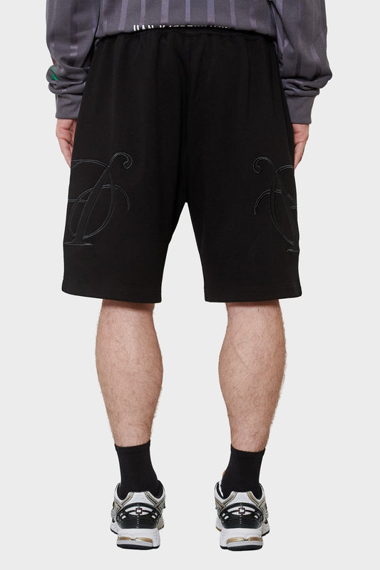 meskie#@Szorty MONOGRAM FIT czarny