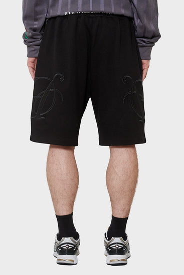 meskie#@Szorty MONOGRAM FIT czarny