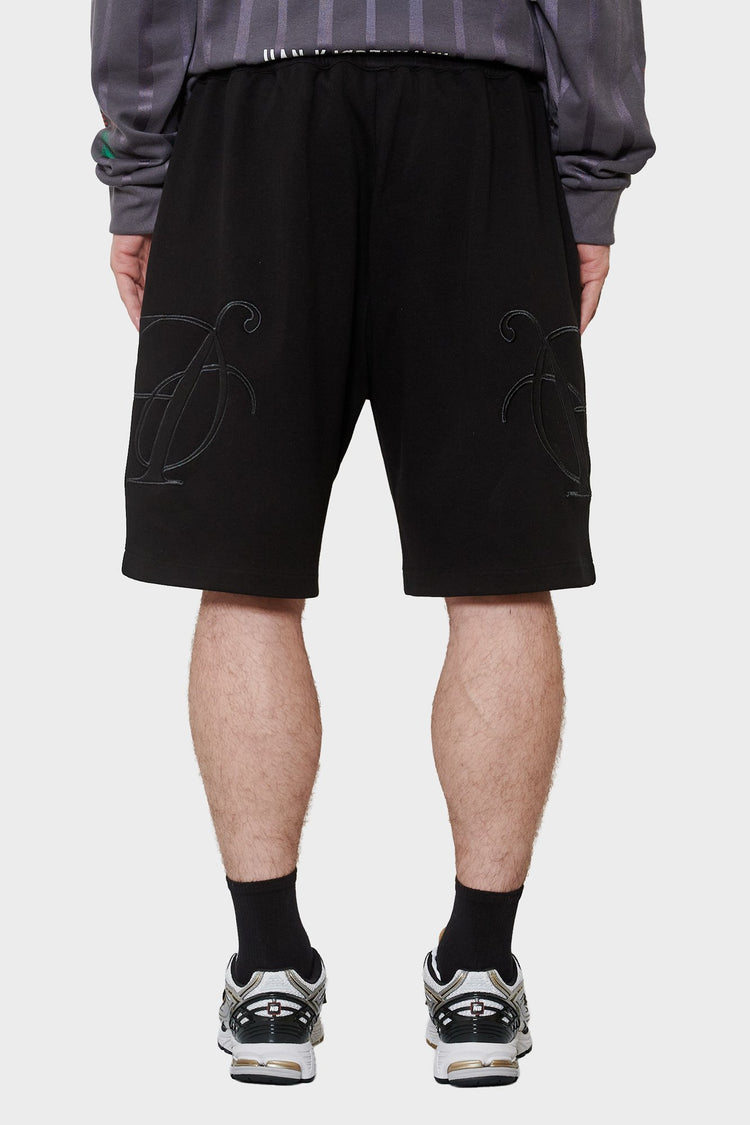 meskie#@Szorty MONOGRAM FIT czarny