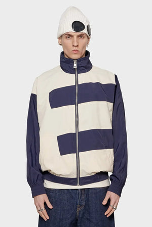 Kurtka TRACKSUIT JACKET Biało-granatowa