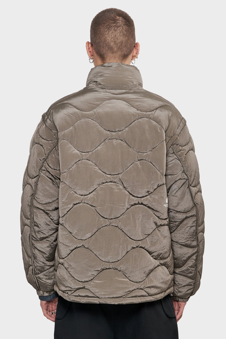 meskie#@Kurtka DETACHABLE JACKET brązowa