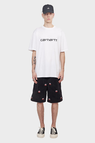 meskie#@Szorty SEX LOGO AOP EMBROIDERED czarne