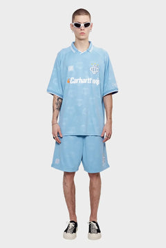 Polo HARTT'S FOOTBALL blękitne
