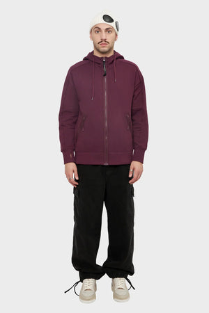 meskie#@Bluza DIAGONAL RAISED FLEECE fioletowa
