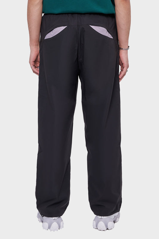 meskie#@Spodnie TWO-TONE TRACKSUIT PANTS czarne