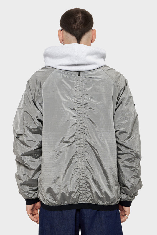 meskie#@Kurtka TRIANGLE BOMBER szara