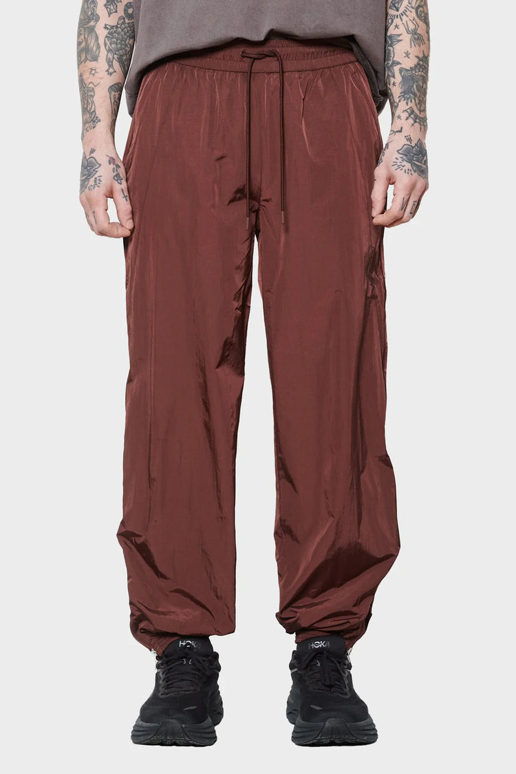 meskie#@Spodnie TRACK TROUSERS bordowe