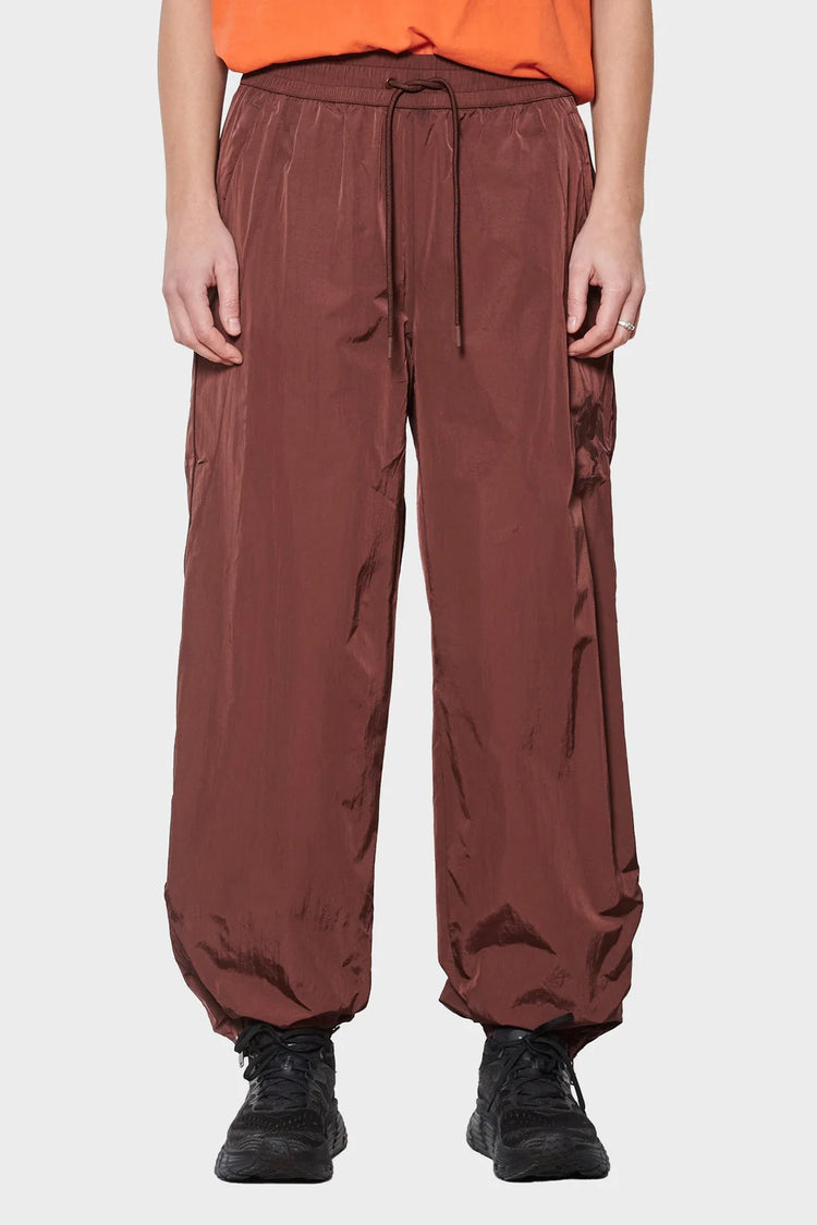 damskie#@Spodnie TRACK TROUSERS bordowe