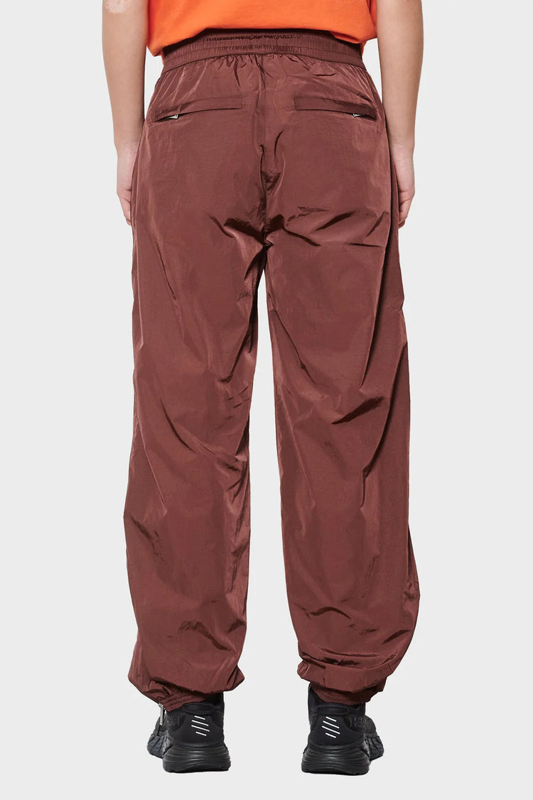 damskie#@Spodnie TRACK TROUSERS bordowe