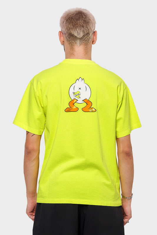 meskie#@Koszulka AYE DUCK FLUORO żółta