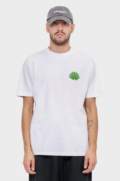 Koszulka LOGO TEE biało-zielona