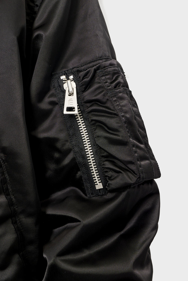 Kurtka NYLON BOMBER czarna
