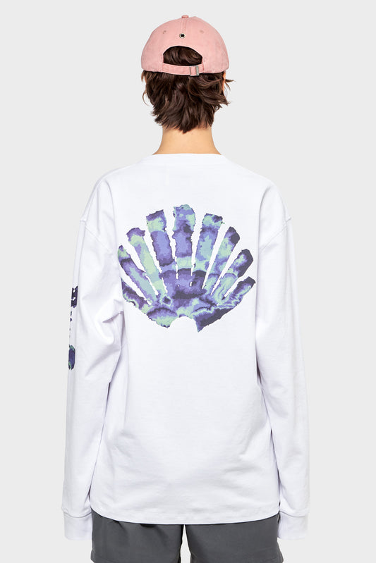 damskie#@Longsleeve AQUARELLE LOGO Biały