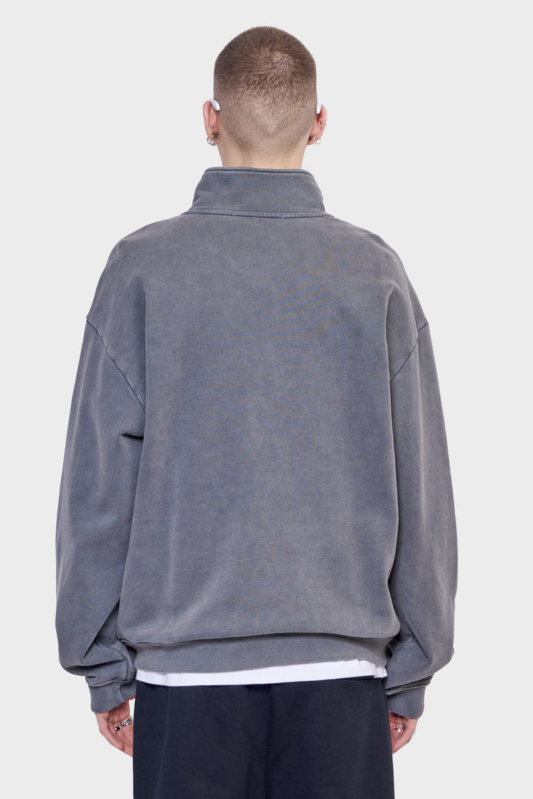 meskie#@Bluza HIGHNECK TRACKSUIT W ZIP Szara