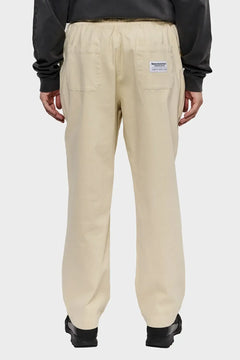 Spodnie WORK TROUSER kremowe