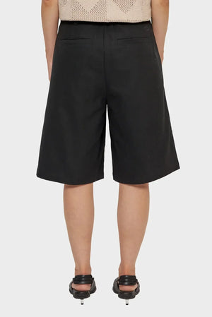 damskie#@Szorty WIDE-LEG SHORTS czarne