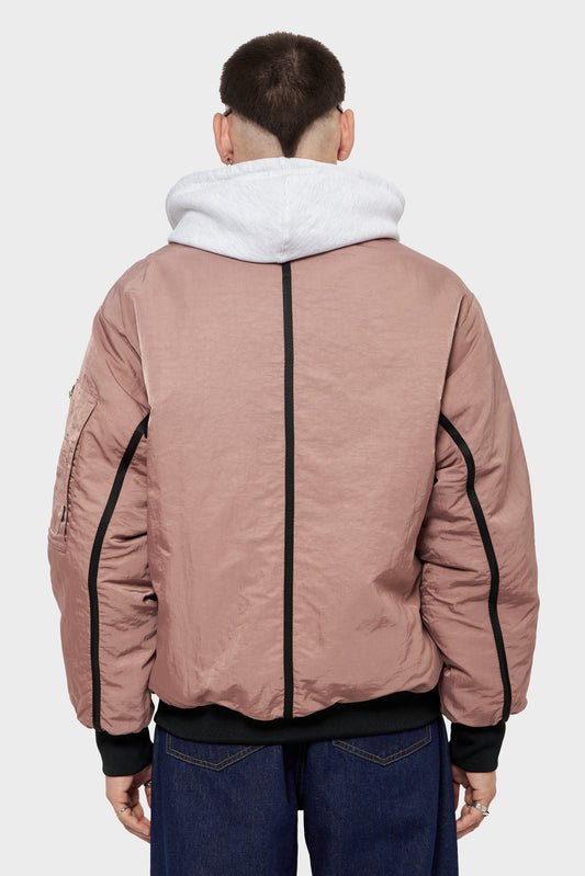 meskie#@Kurtka DIMENSION BOMBER różowa