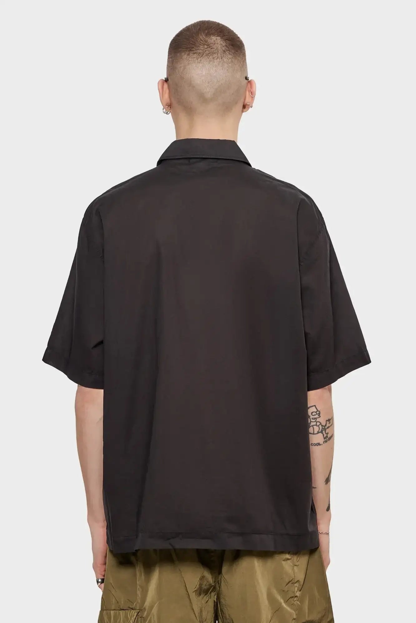 SHORT SLEEVE shirt black
