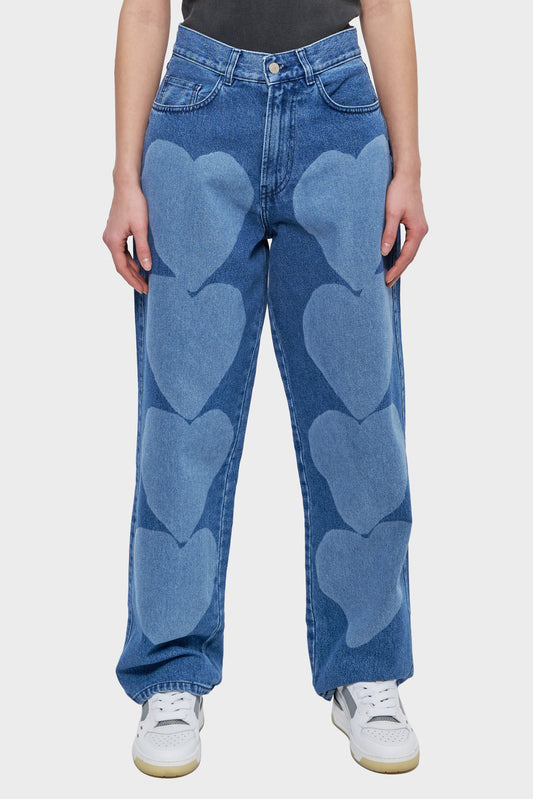 HEART EUPHORIA pants blue