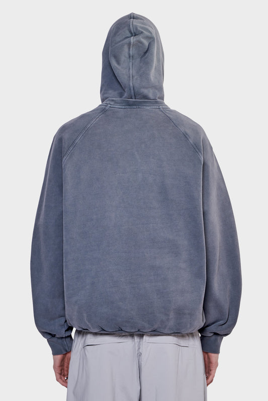 meskie#@Bluza DOUBLE HOODIE szara