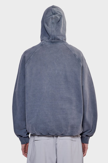 meskie#@Bluza DOUBLE HOODIE szara
