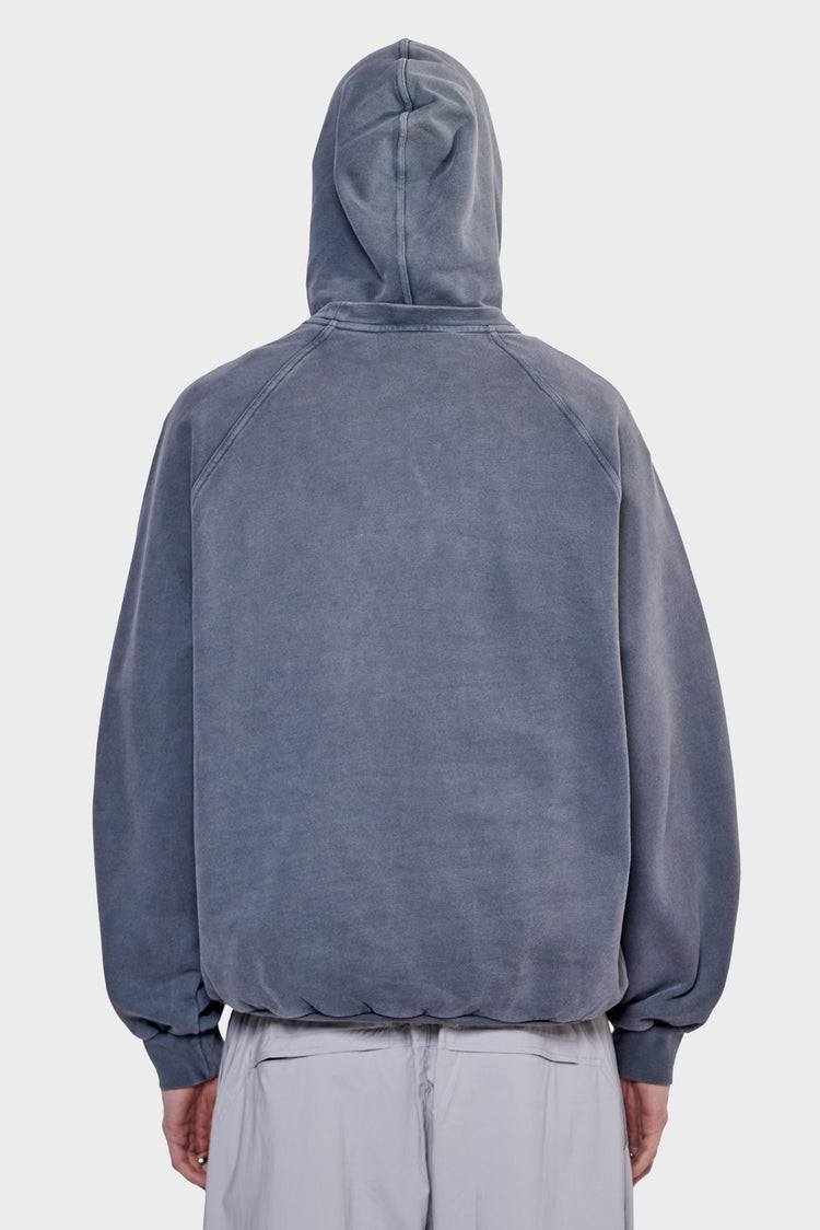 meskie#@Bluza DOUBLE HOODIE szara