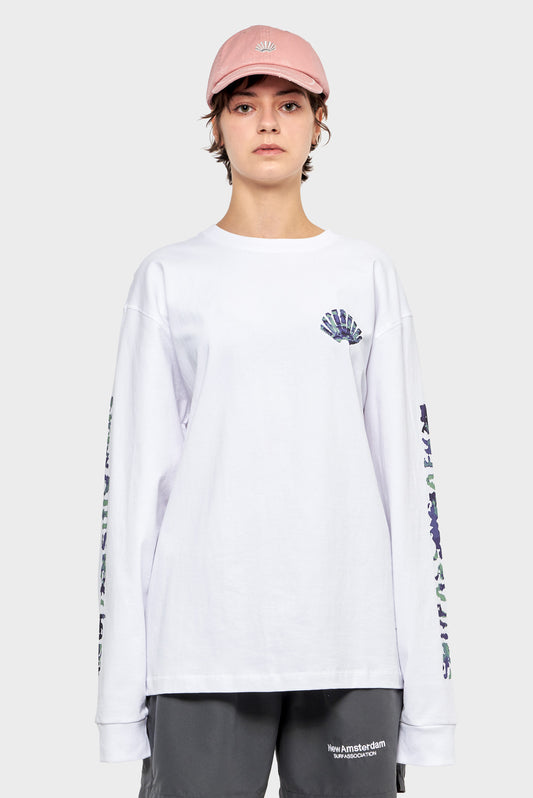 damskie#@Longsleeve AQUARELLE LOGO Biały