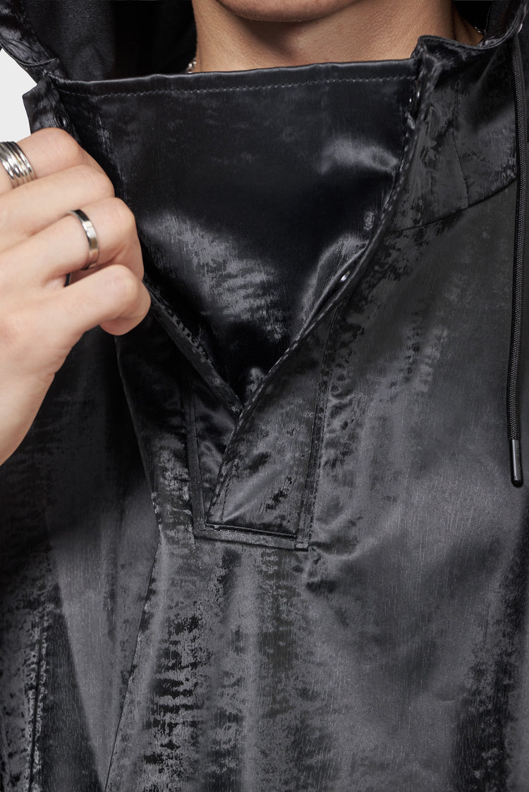 Poncho Cape W3 czarne