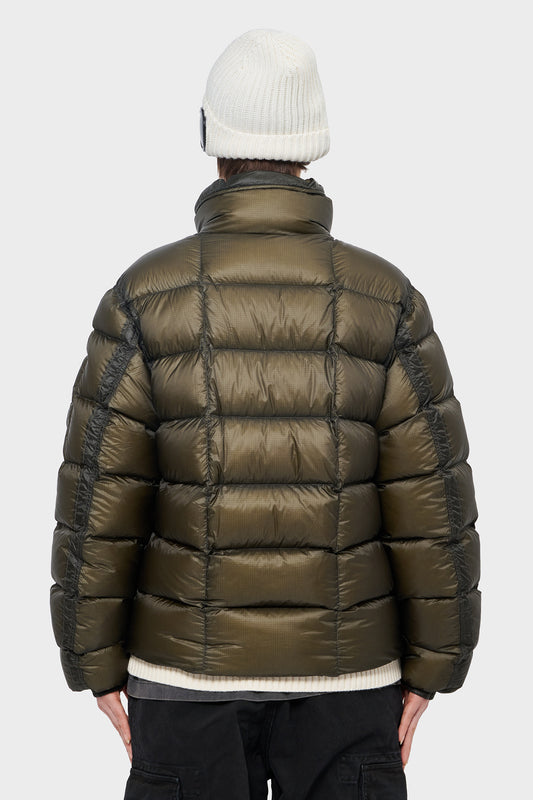 damskie#@Kurtka HOODED SHORT DOWN zielona