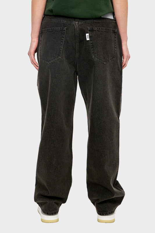 damskie#@Spodnie 252 DENIM STONE czarne