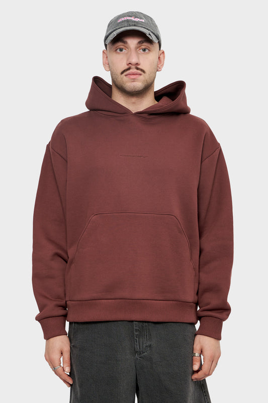 meskie#@Bluza SOHO PO HOODIE 3.0 bordowa