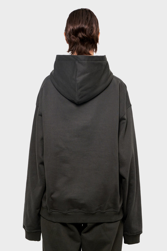 damskie#@Bluza BOJAN OVERSIZED czarna