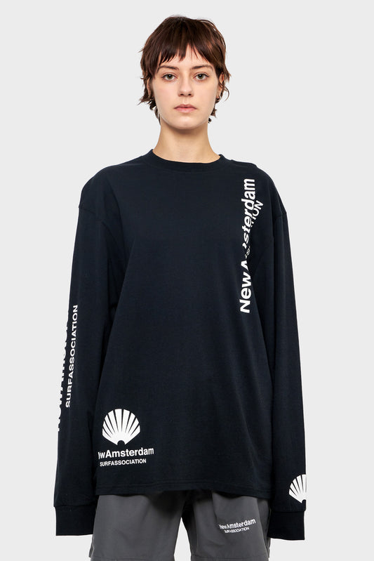 damskie#@Longsleeve LOGO czarny