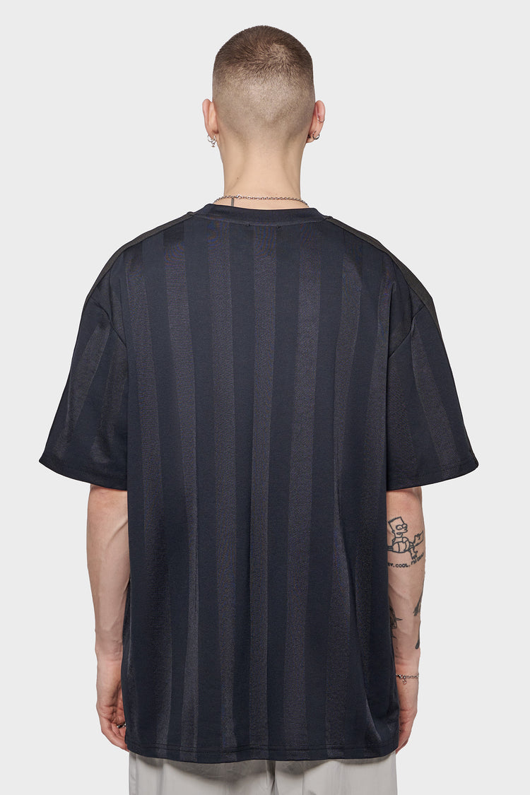 meskie#@Koszulka FOOTBALL JERSEY TEE czarna