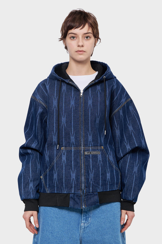 damskie#@Kurtka BOYD DENIM niebieska
