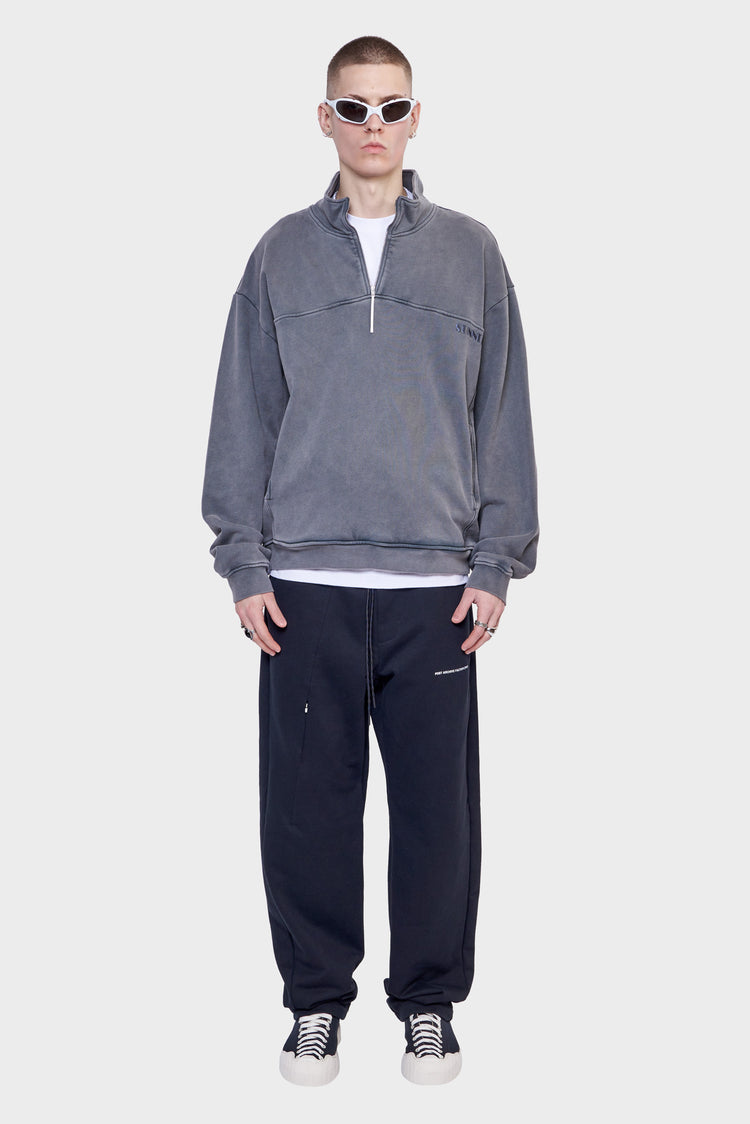 meskie#@Bluza HIGHNECK TRACKSUIT W ZIP Szara