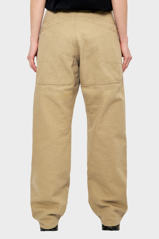 damskie#@Spodnie CANVAS COTTON oliwkowe