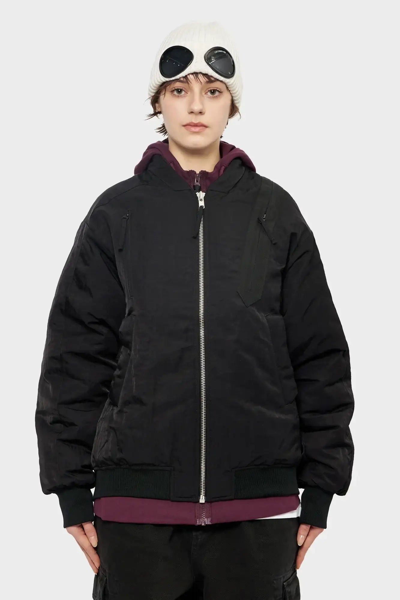 damskie#@Kurtka Dimension Bomber czarna