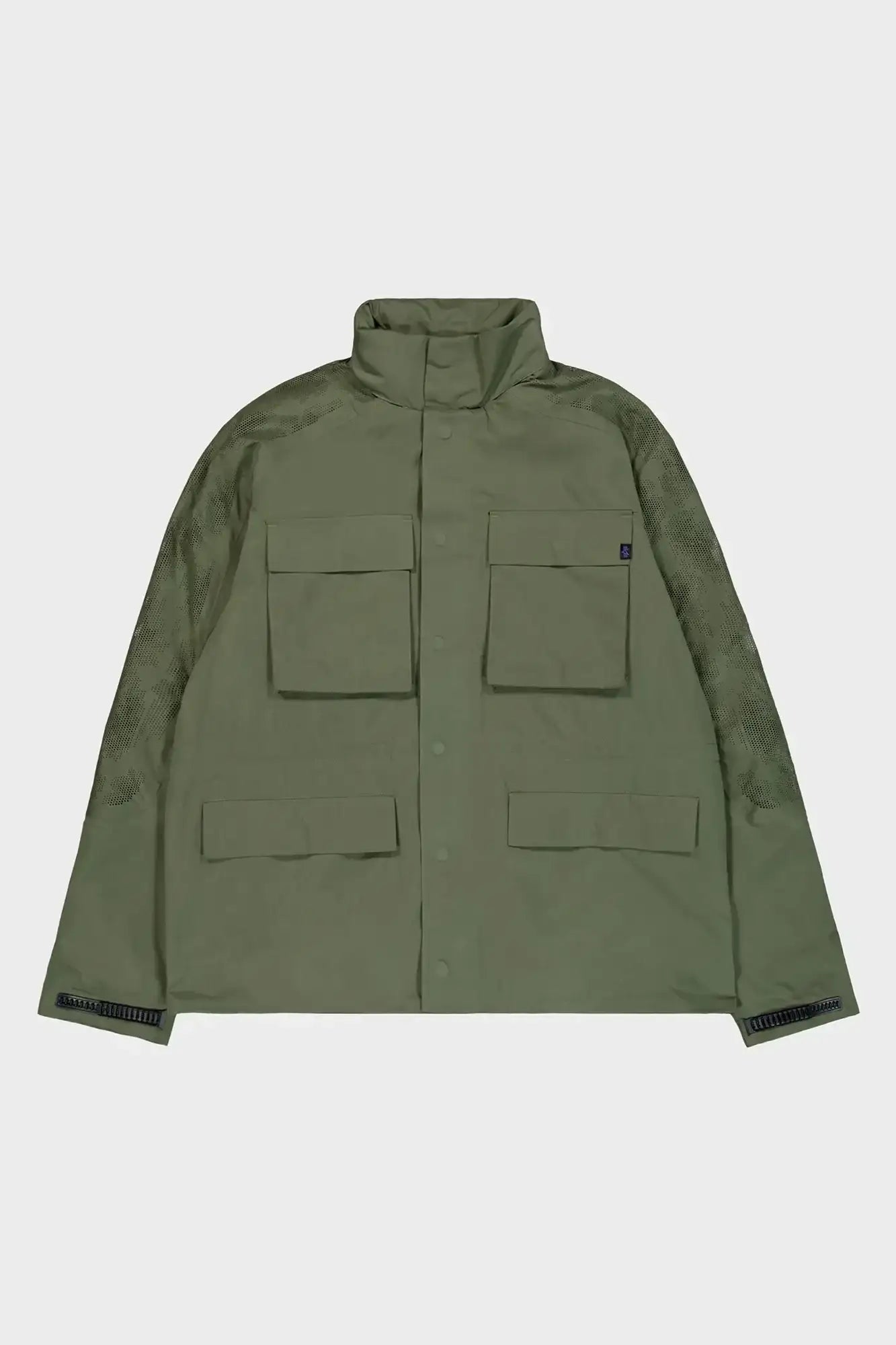 LASER CUT FIELD jacket green