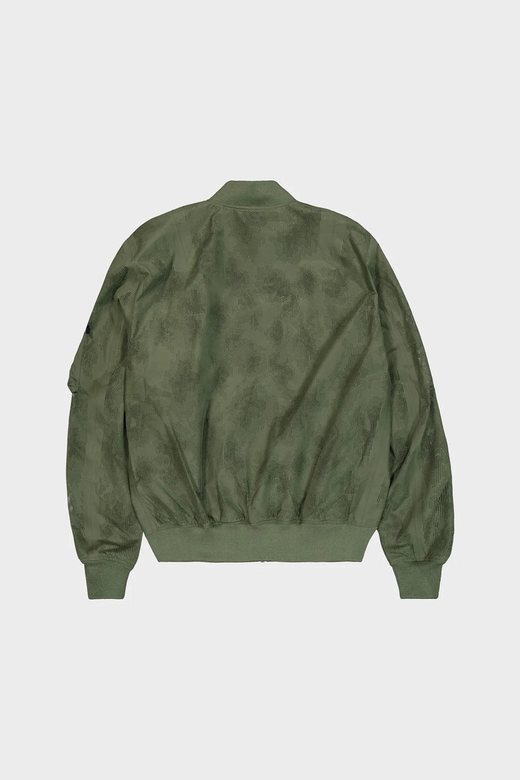 Kurtka LASER CUT FLIGHT JACKET II zielona