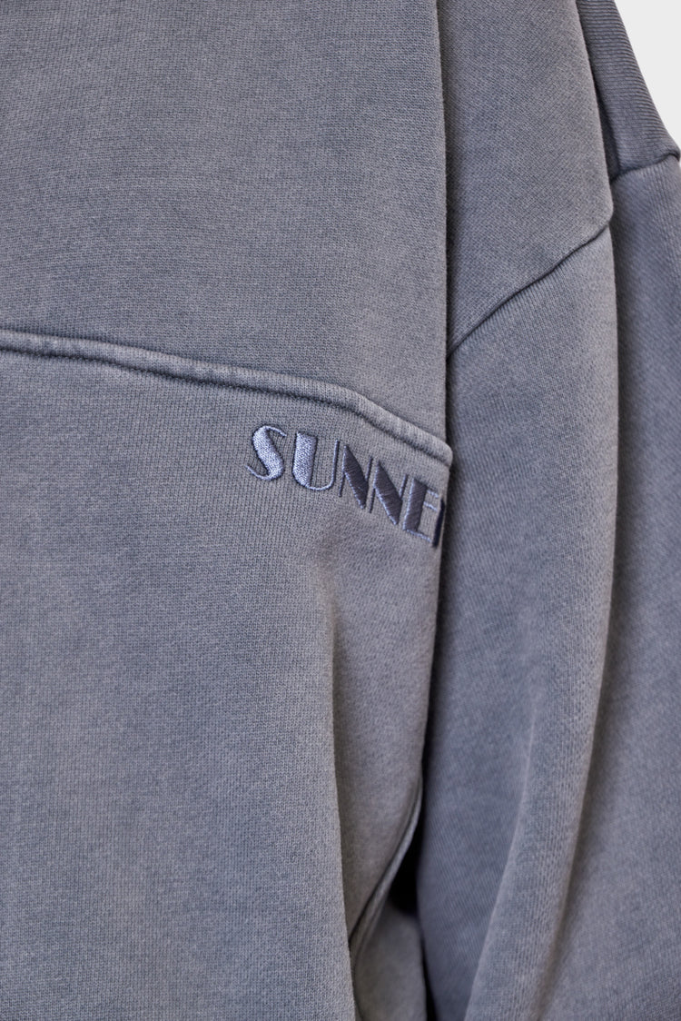 Bluza HIGHNECK TRACKSUIT W ZIP Szara