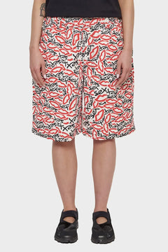 Szorty SEX CAMO białe