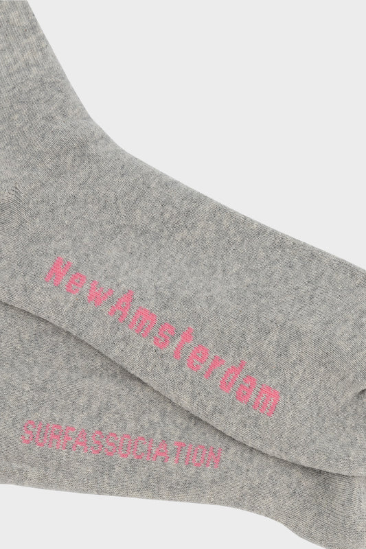 Skarpety LOGO SOCKS ASH szare