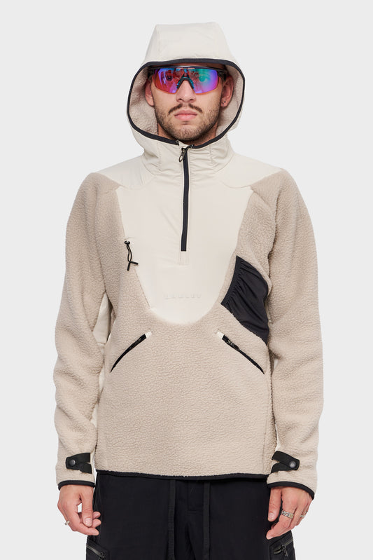 meskie#@Bluza LATITUDE FLEX SHERPA kremowa