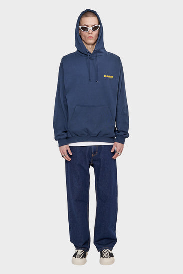 meskie#@Bluza CHENILLE SLANTED OG PULLOVER granatowa