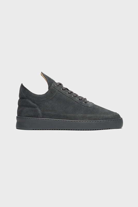 Sneakersy LOW TOP SUEDE ciemnoszare